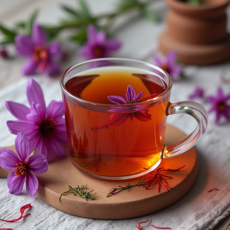 Saffron tea